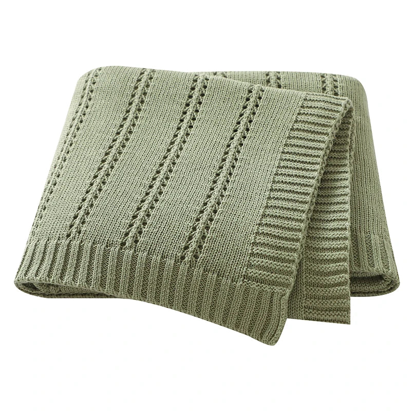 90*70Cm Cotton Baby Receiving Blankets for Newborn Girls & Boys Super Soft Dual-Use Crib Nap Stroller Bedding Cradle Quilt Solid