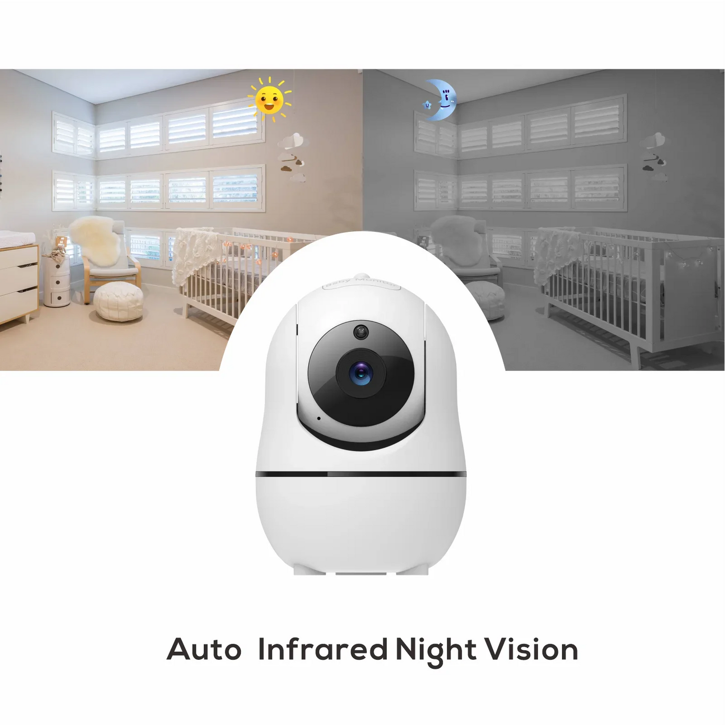 Video Baby Monitor with Camera and Audio