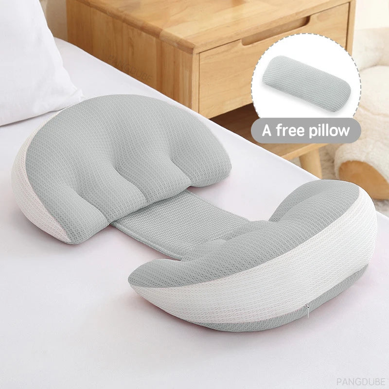 Pregnancy Body Pillow with Free Waist Support