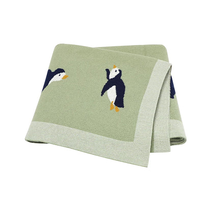 Baby Blankets Newborn Netural Stroller Nursery Swaddling Wrap Cradle Quilts Breathable Cotton Knitted Infant Boys Girls Cellular