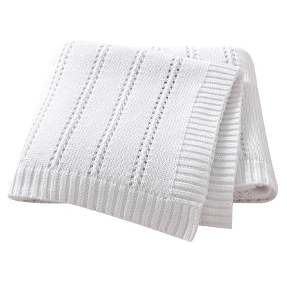 90*70Cm Cotton Baby Receiving Blankets for Newborn Girls & Boys Super Soft Dual-Use Crib Nap Stroller Bedding Cradle Quilt Solid