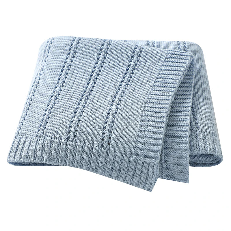 90*70Cm Cotton Baby Receiving Blankets for Newborn Girls & Boys Super Soft Dual-Use Crib Nap Stroller Bedding Cradle Quilt Solid