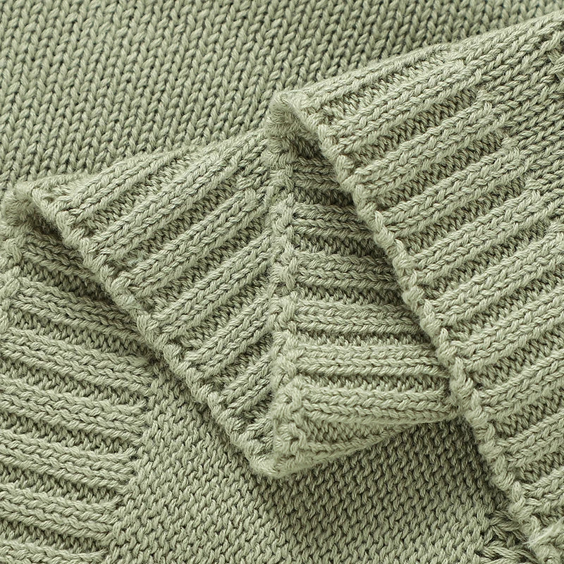 Baby Blankets Newborn Stroller Swaddling Warp Cradle Quilts 100*80Cm Super Soft Cotton Knit Infant Child Boy Girl Receiving Mats