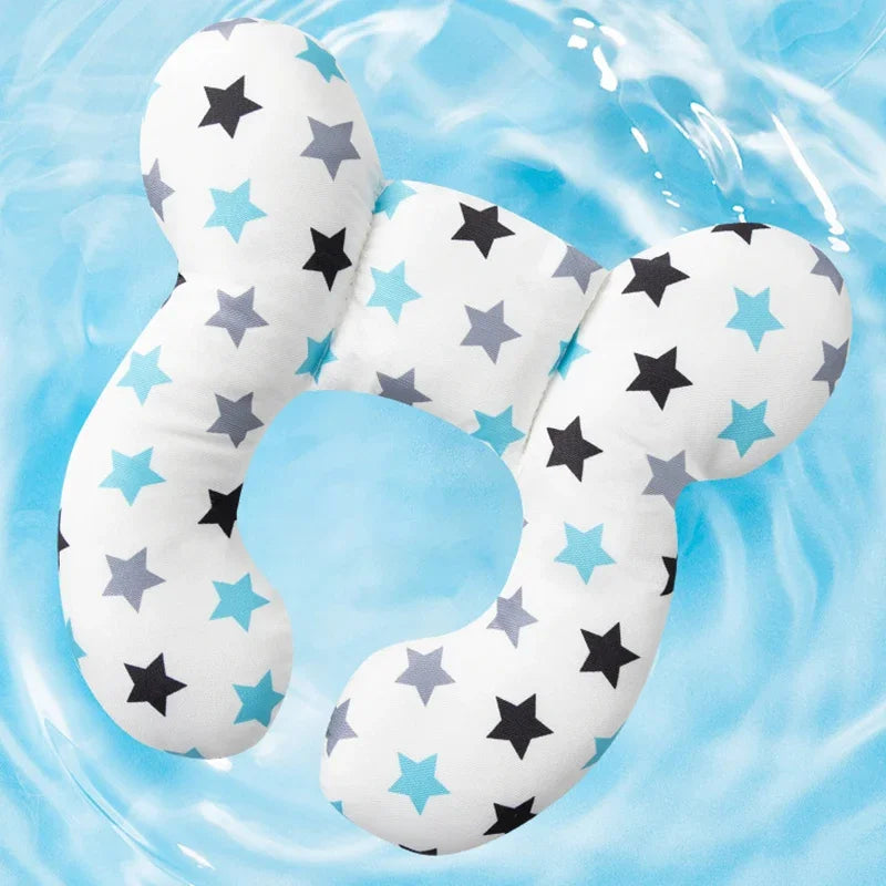 Soft Cotton Baby Neck Pillow for Travel & Stroller