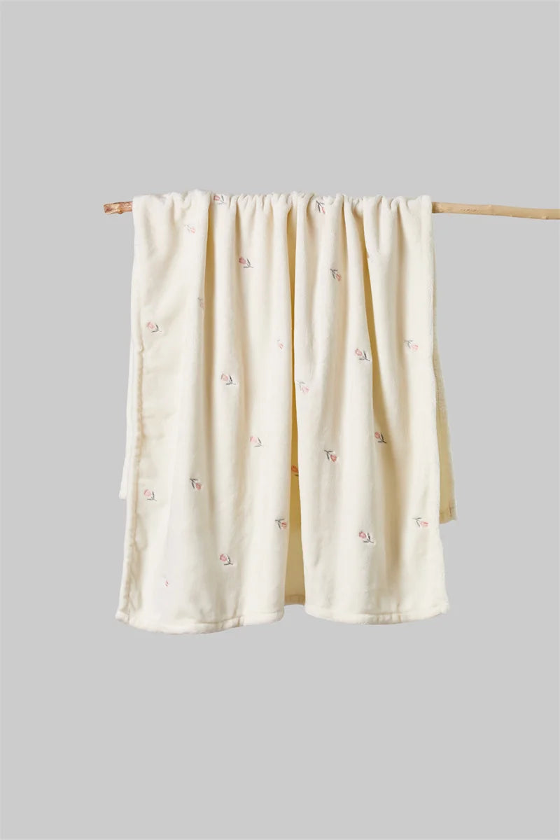 Baby Winter Fleece Blanket – Newborn Swaddle, Stroller & Bedding Cover