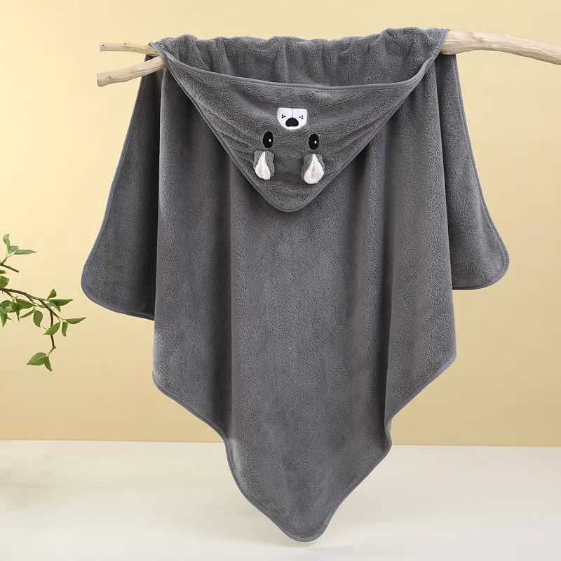 Newborn Soft Absorbent Baby Towel Blanket