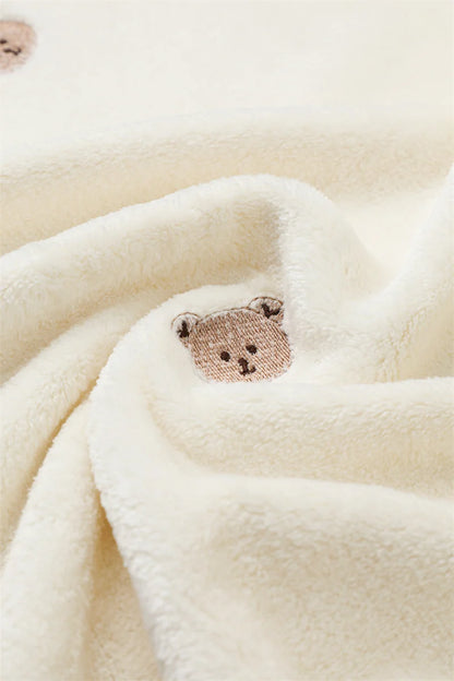 Baby Winter Fleece Blanket – Newborn Swaddle, Stroller & Bedding Cover