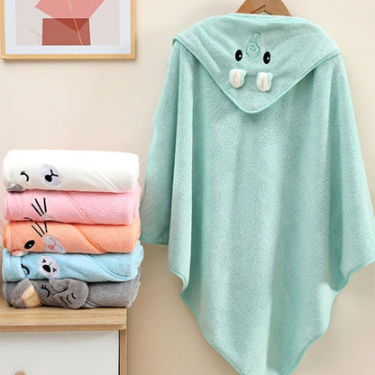 Newborn Soft Absorbent Baby Towel Blanket