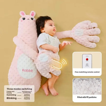 Remote-Controlled Soothing Palm Pillow for Babies
