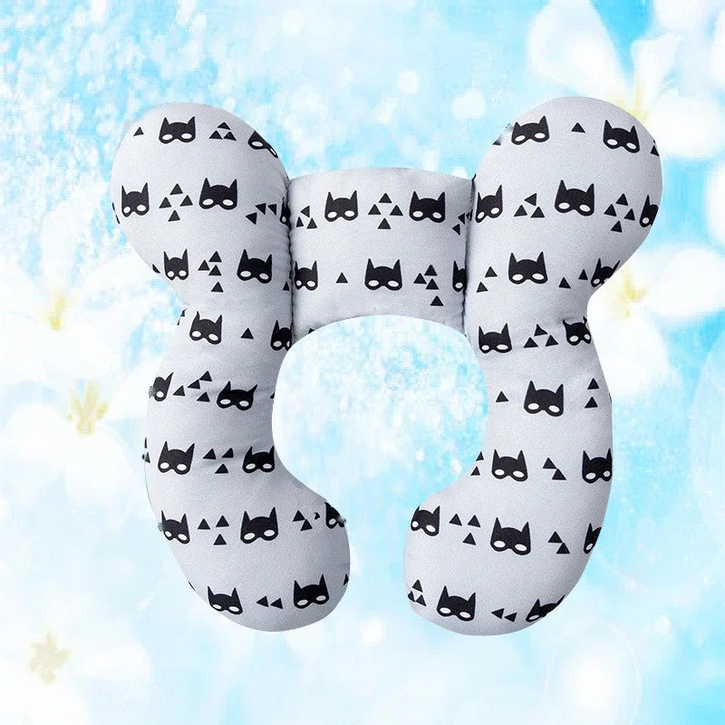 Soft Cotton Baby Neck Pillow for Travel & Stroller
