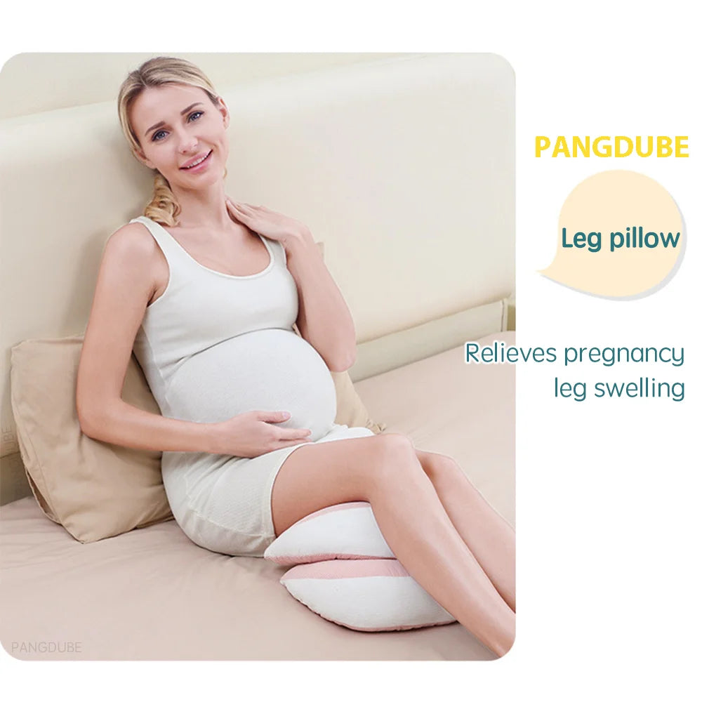 Pregnancy Body Pillow with Free Waist Support