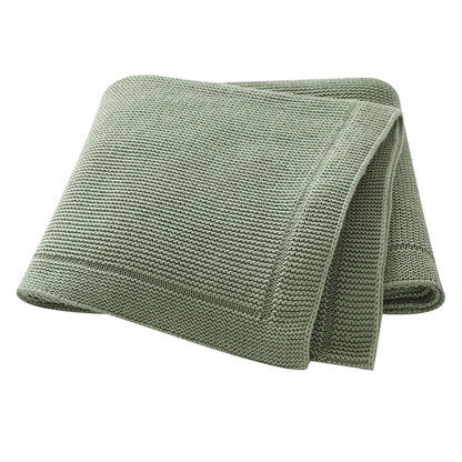 All Seasons Baby Blankets Multifunction Cotton Newborn Boy Girl Solid Stroller Nursery Swaddle Wrap Plaid 100*80Cm Throwing Mats