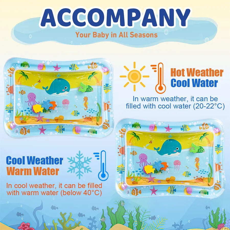 Inflatable Baby Water Play Mat