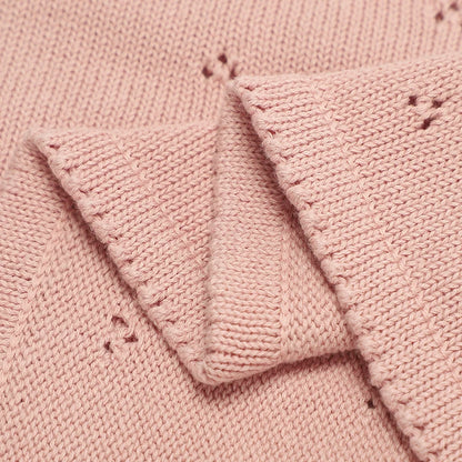Soft Cotton Knit Baby Blanket