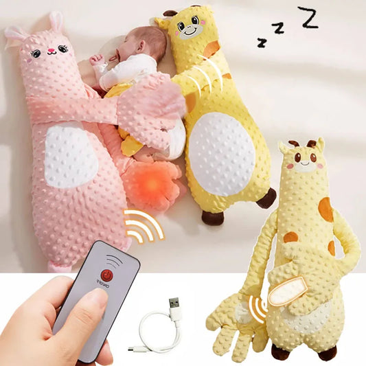 Remote-Controlled Soothing Palm Pillow for Babies