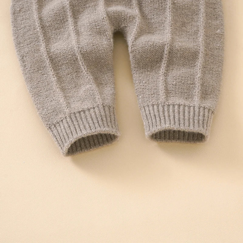 Baby Sleeveless Knitted Romper & Hat Set – Unisex Outfit - Lumuana