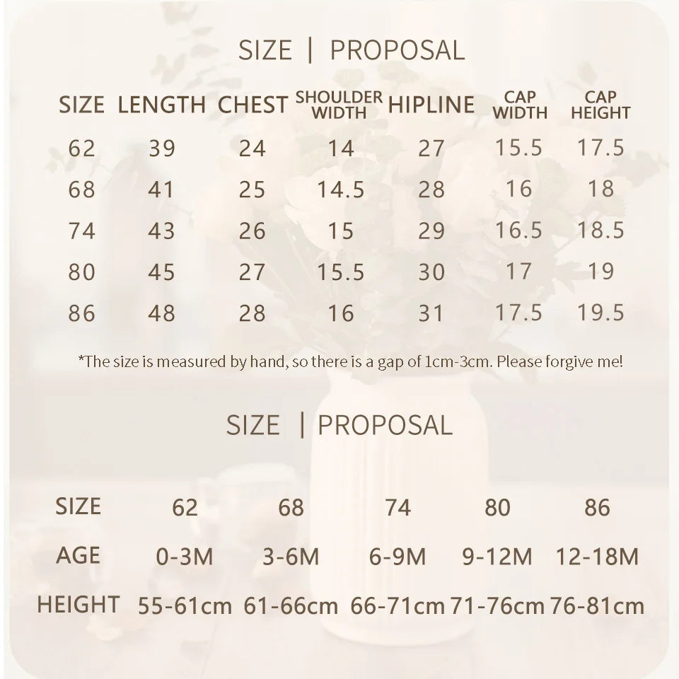 Baby Bodysuit Set (2pcs) – Sleeveless Solid Color Romper + Hat