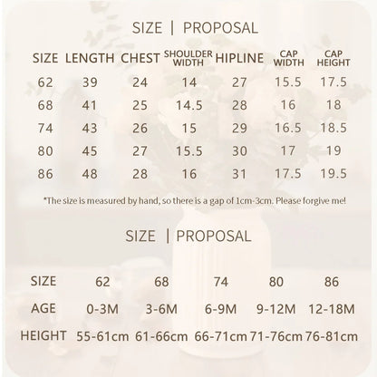 Baby Bodysuit Set (2pcs) – Sleeveless Solid Color Romper + Hat