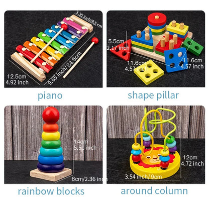 Wooden Musical Instruments for Kids |CE Certified