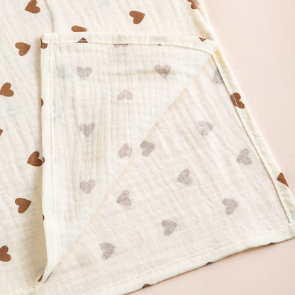 Cotton Muslin Baby Swaddle Blanket