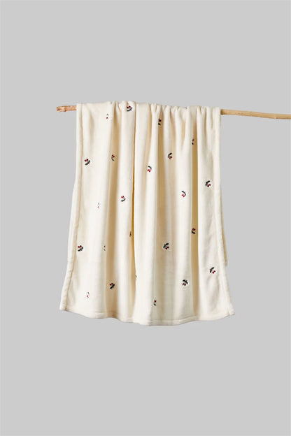 Baby Winter Fleece Blanket – Newborn Swaddle, Stroller & Bedding Cover