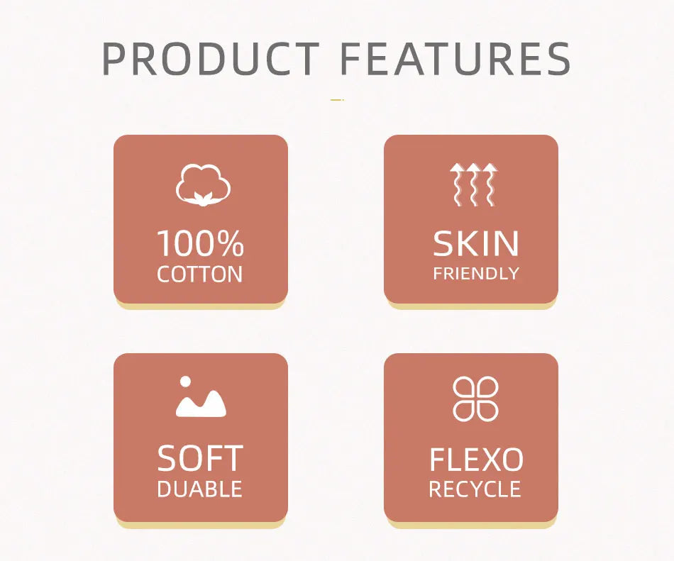 Baby Muslin Swaddle 120*110cm 100% Cotton Soft Baby Blanket