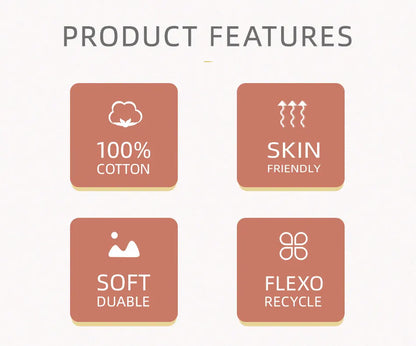 Baby Muslin Swaddle 120*110cm 100% Cotton Soft Baby Blanket