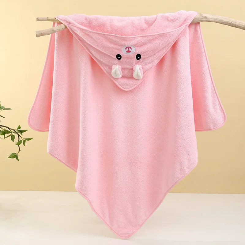 Newborn Soft Absorbent Baby Towel Blanket