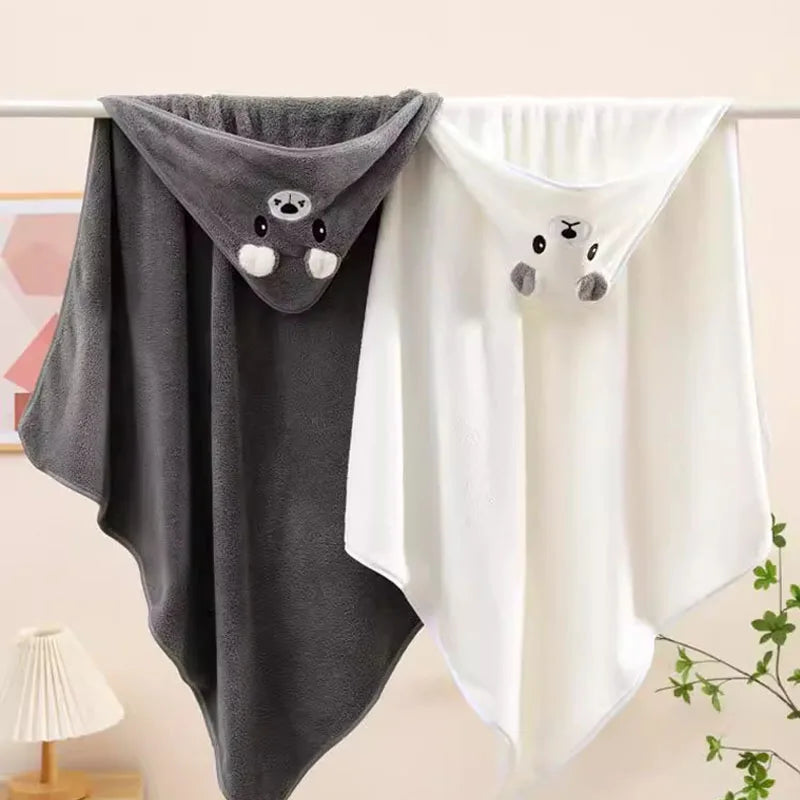 Newborn Soft Absorbent Baby Towel Blanket