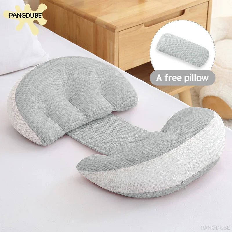 Pregnancy Body Pillow with Free Waist Support