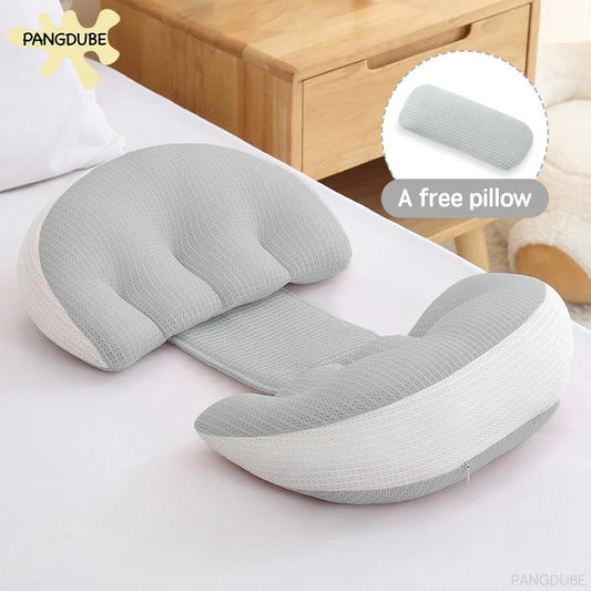 Pregnancy Body Pillow with Free Waist Support