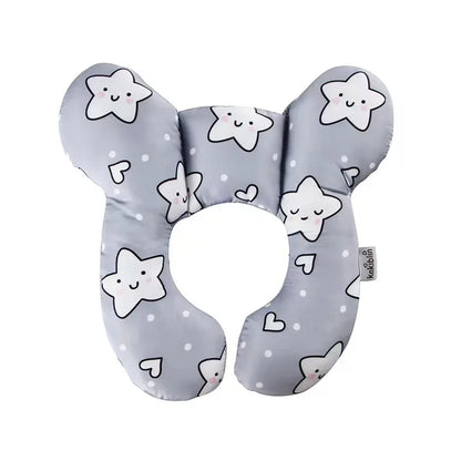 Soft Cotton Baby Neck Pillow for Travel & Stroller
