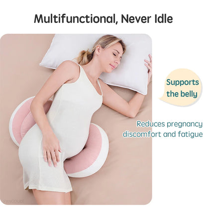 Pregnancy Body Pillow with Free Waist Support