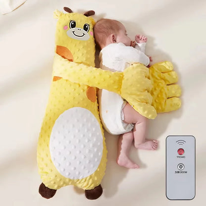 Remote-Controlled Soothing Palm Pillow for Babies