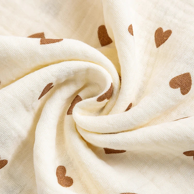 Cotton Muslin Baby Swaddle Blanket