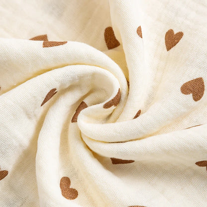 Cotton Muslin Baby Swaddle Blanket