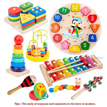 Wooden Musical Instruments for Kids |CE Certified