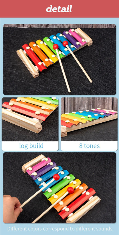 Wooden Musical Instruments for Kids |CE Certified