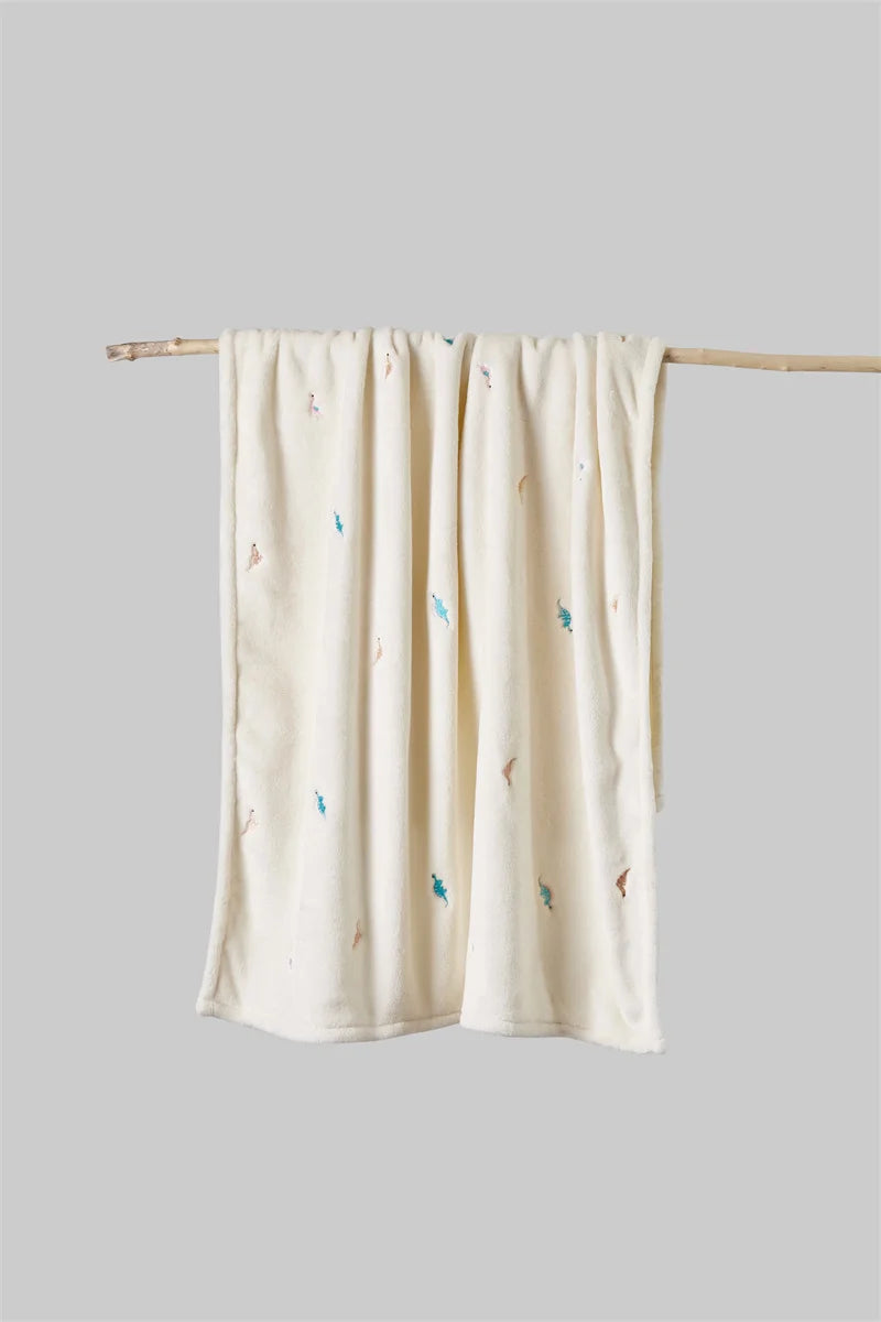 Baby Winter Fleece Blanket – Newborn Swaddle, Stroller & Bedding Cover