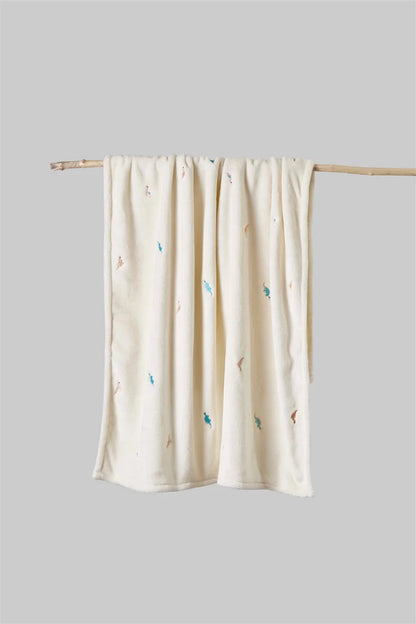 Baby Winter Fleece Blanket – Newborn Swaddle, Stroller & Bedding Cover