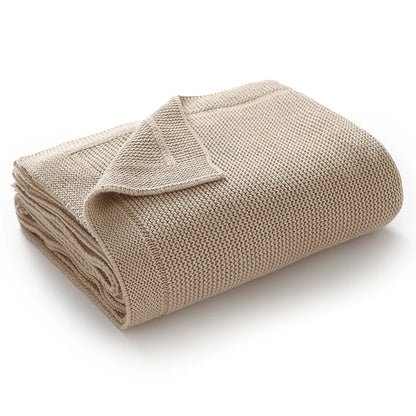 All Seasons Baby Blankets Multifunction Cotton Newborn Boy Girl Solid Stroller Nursery Swaddle Wrap Plaid 100*80Cm Throwing Mats