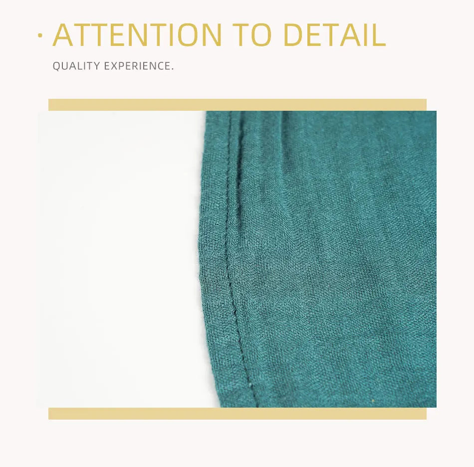 Baby Muslin Swaddle 120*110cm 100% Cotton Soft Baby Blanket