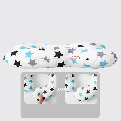 Soft Cotton Baby Neck Pillow for Travel & Stroller