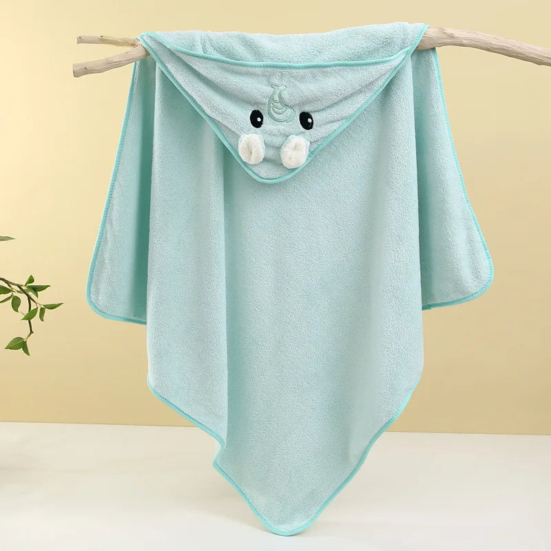 Newborn Soft Absorbent Baby Towel Blanket