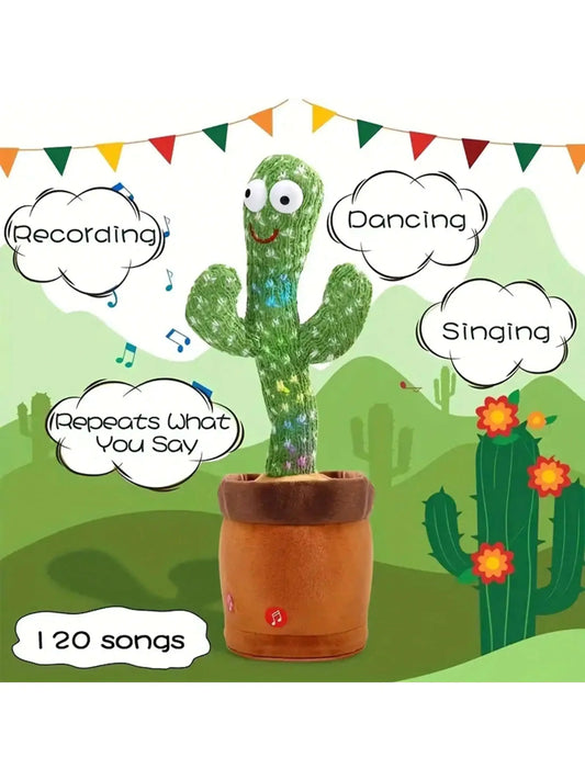 Dancing Talking Cactus Toy For Kids