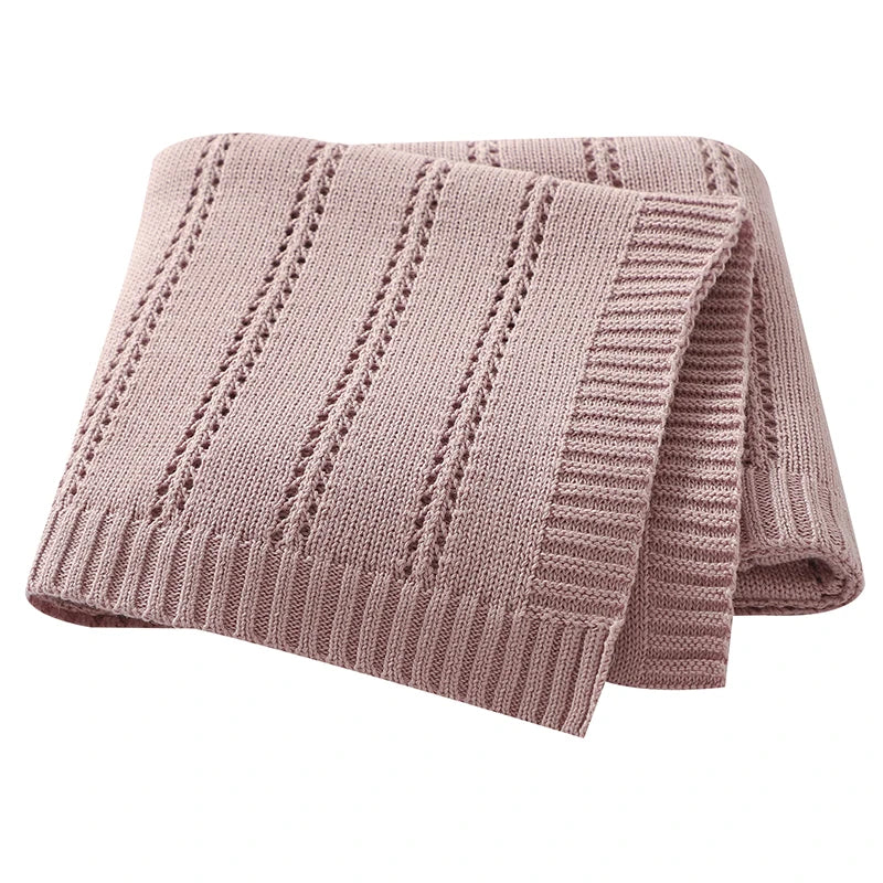 90*70Cm Cotton Baby Receiving Blankets for Newborn Girls & Boys Super Soft Dual-Use Crib Nap Stroller Bedding Cradle Quilt Solid